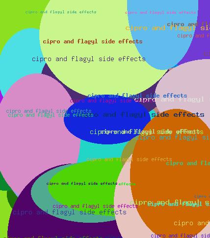 cipro and flagyl side effects